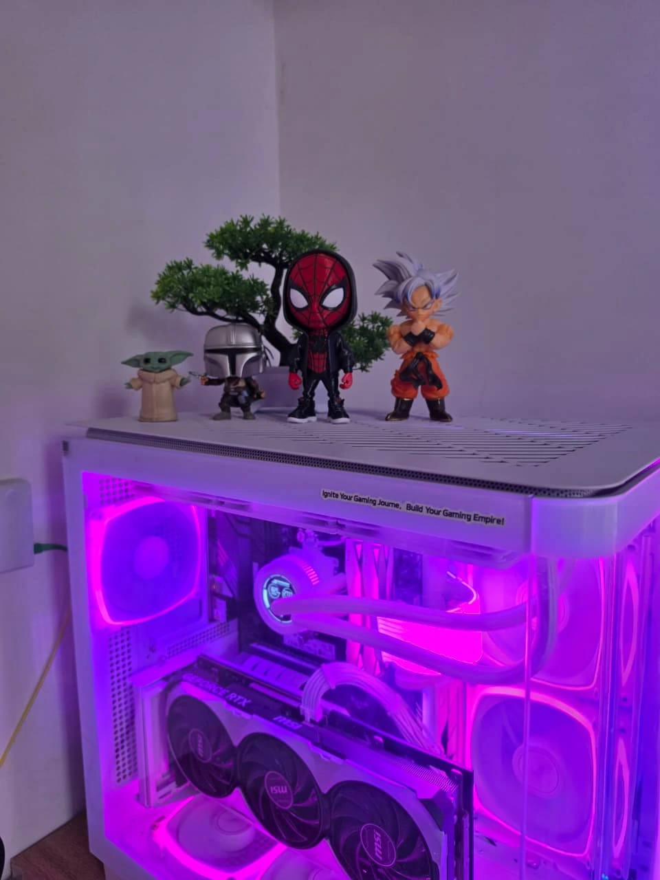 Homem aranha e goku